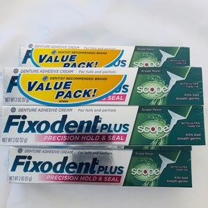 NWT Fixodent Plus Lot